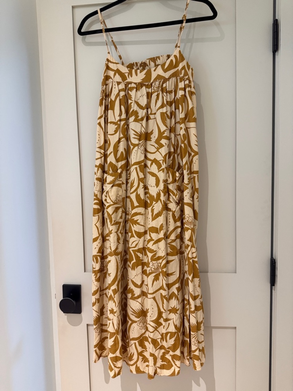 Madewell Linen-Blend MIDI Dress in Tropicale Floral, size S - Picture 6 of 8